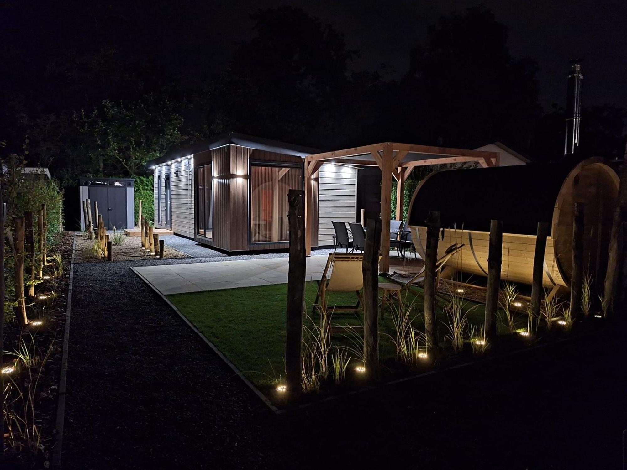 'Relax Lodge Sea' - Wellness Lodge In Zeeland - Private Sauna - Airco - Garden - Outdoor Swimming Pool - Free Wifi, Towels & Bed Linen Heinkenszand Luaran gambar