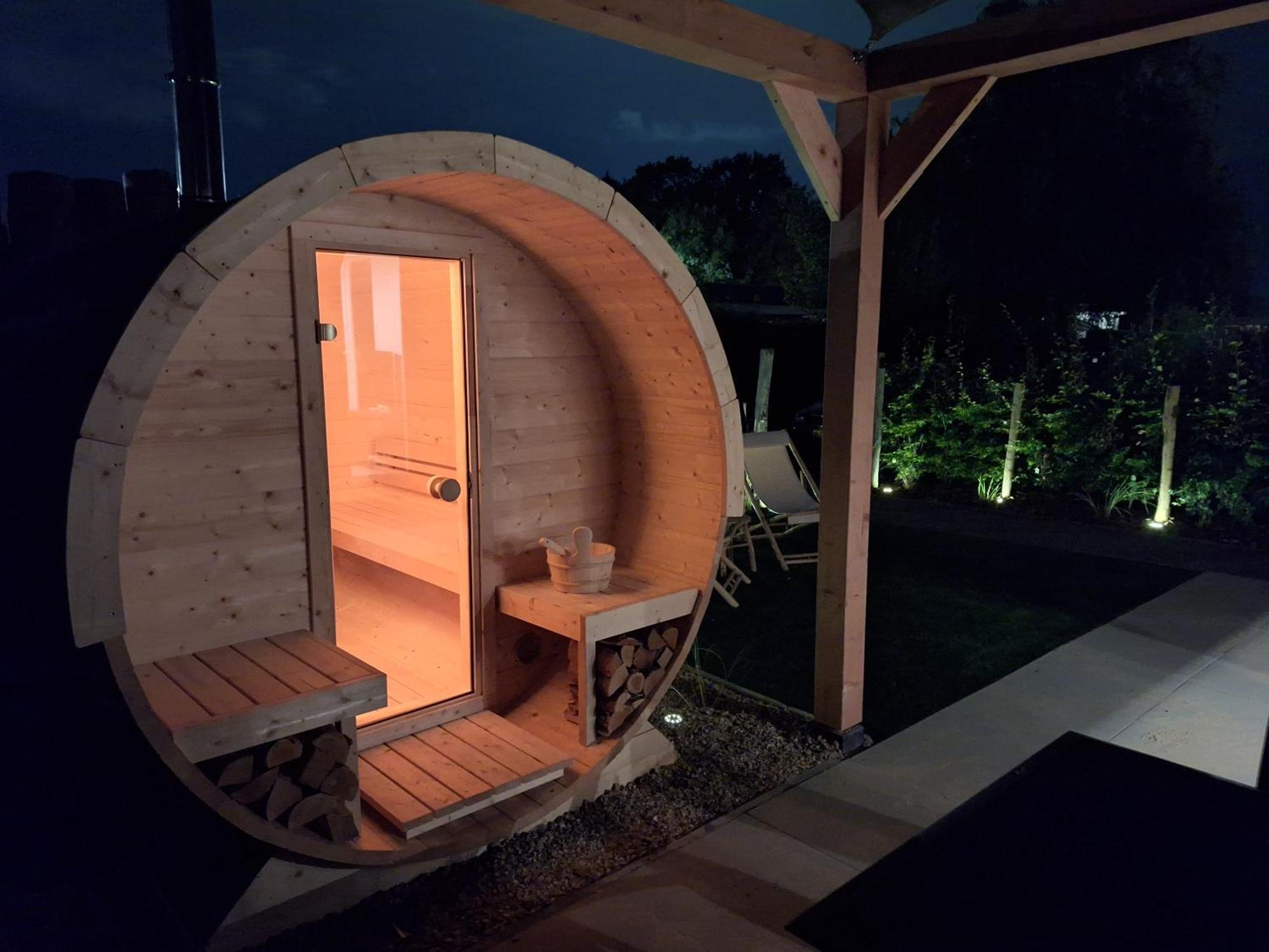 'Relax Lodge Sea' - Wellness Lodge In Zeeland - Private Sauna - Airco - Garden - Outdoor Swimming Pool - Free Wifi, Towels & Bed Linen Heinkenszand Luaran gambar