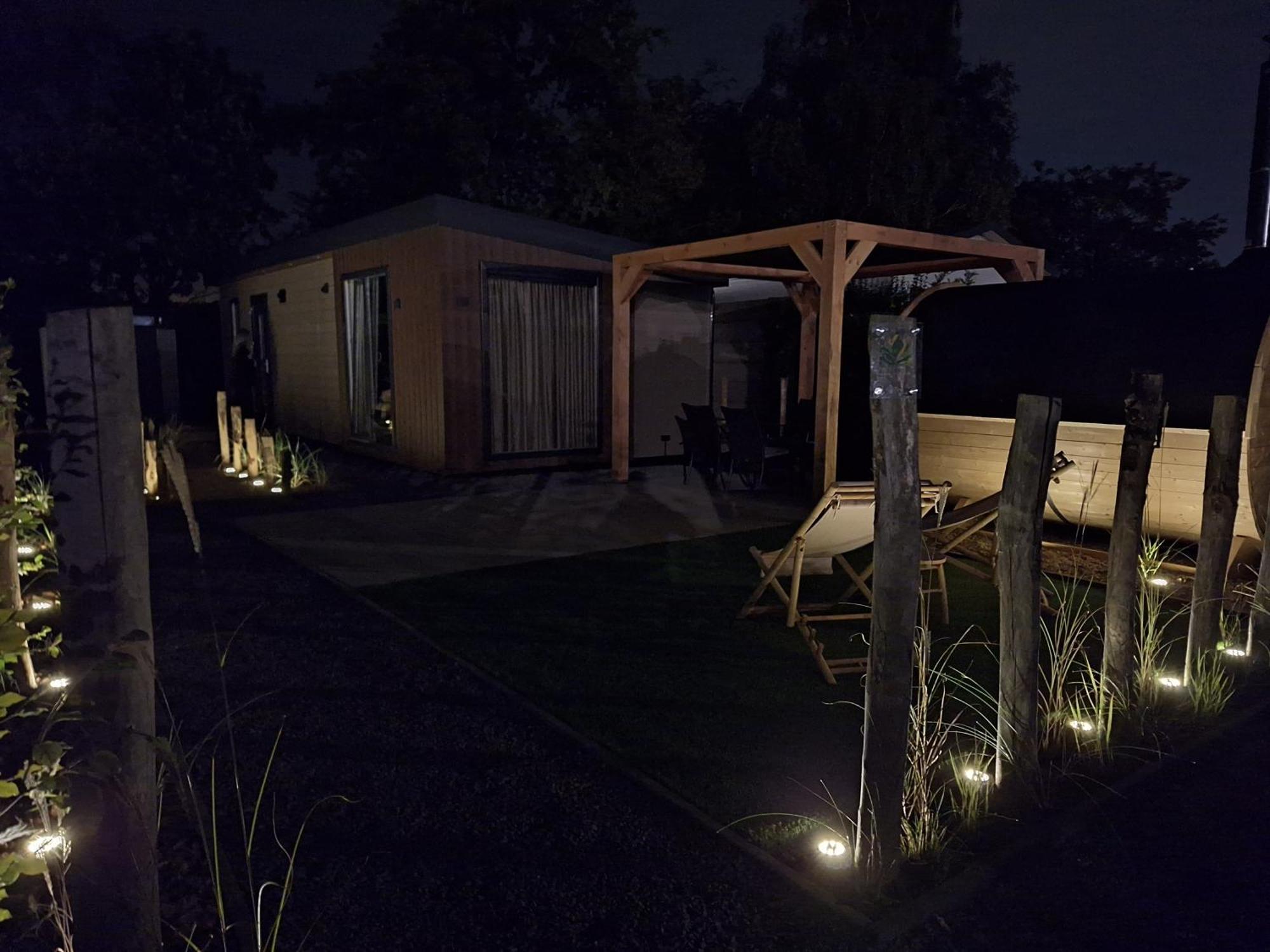 'Relax Lodge Sea' - Wellness Lodge In Zeeland - Private Sauna - Airco - Garden - Outdoor Swimming Pool - Free Wifi, Towels & Bed Linen Heinkenszand Luaran gambar